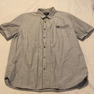 Fred perry xl slim fit button down t shirt
